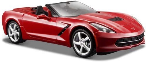 Model kompozytowy Corvette Stingray 2014 czerwony 1/24