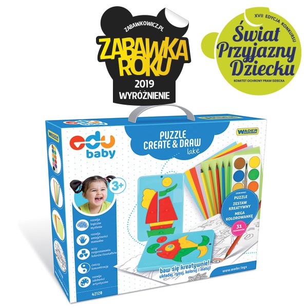 Puzzle Creat&Draw Jezioro