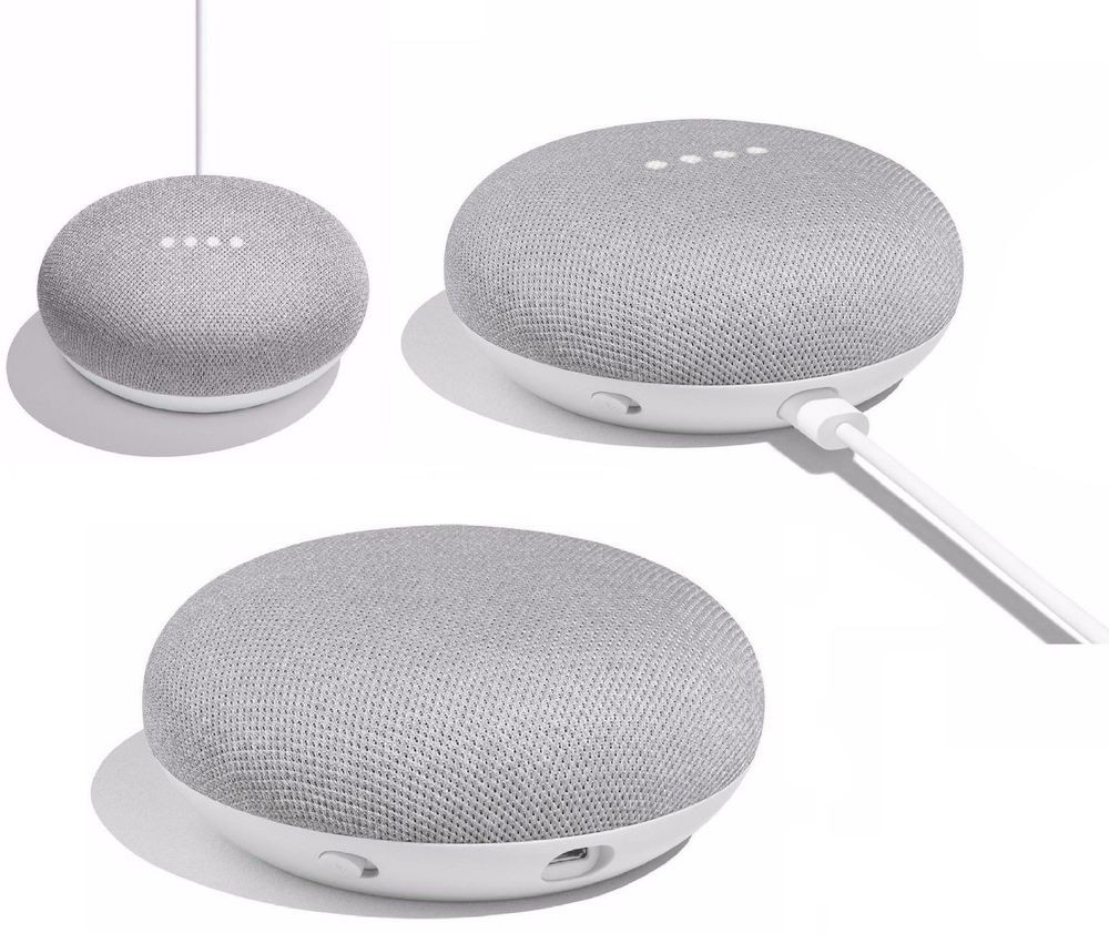 Google Home mini chalk