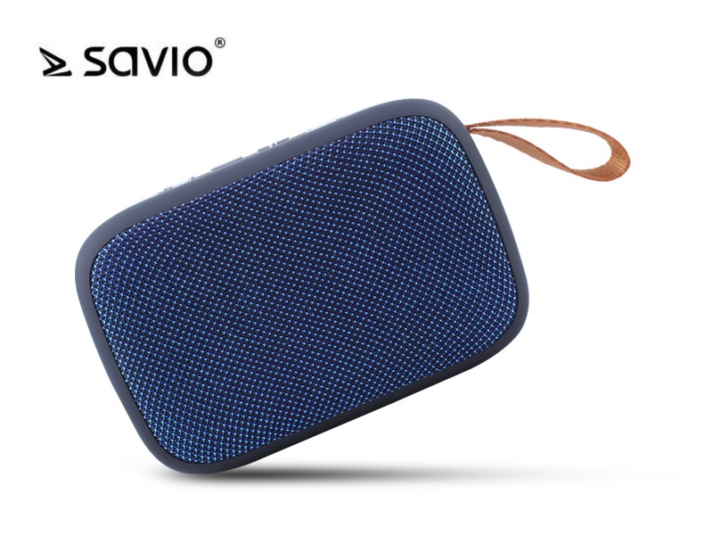 Głośnik bezprzewodowy Bluetooth SAVIO BS-011 niebieski