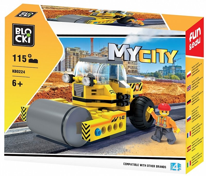 Klocki MYCITY 115 elementów Walec 