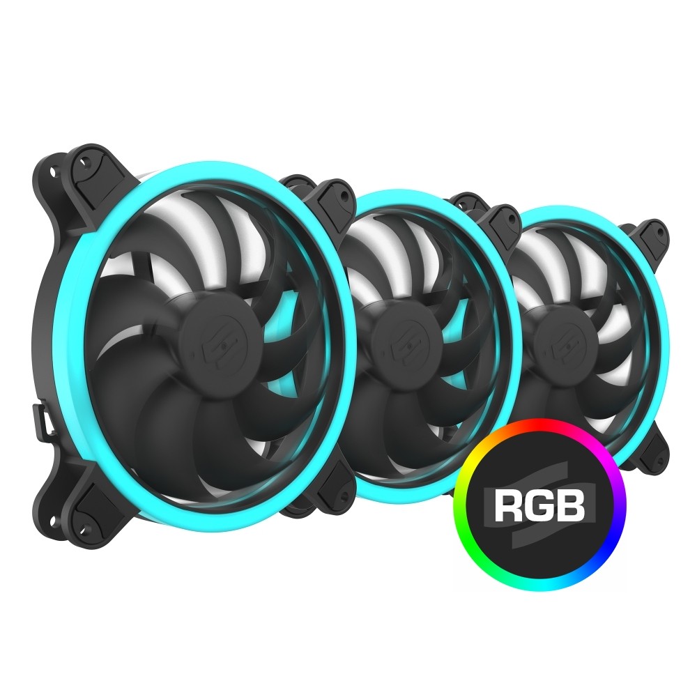 Wentylator - Corona HP 140 RGB 3pack