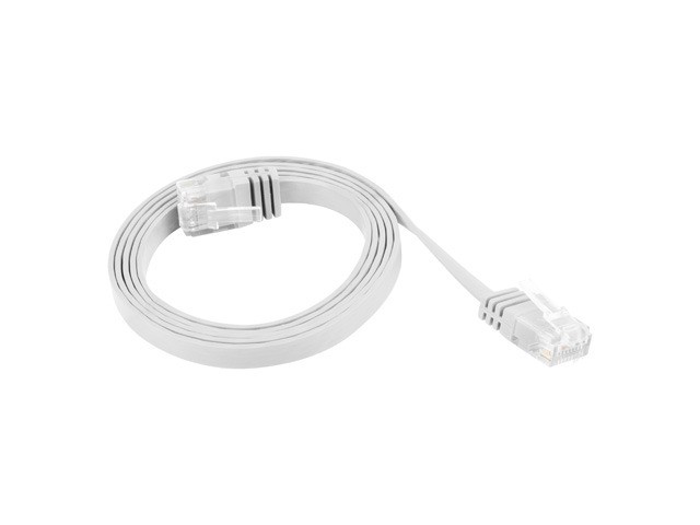 Kabel Patchcord k.5e FLAT 1.5 m szary PCUF5-10CC-0150-S