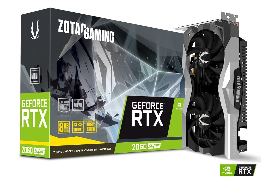 Karta graficzna GeForce GAMING RTX 2060 SUPER MINI 8GB GDDR6 256Bit 3DP/HDMI BULK