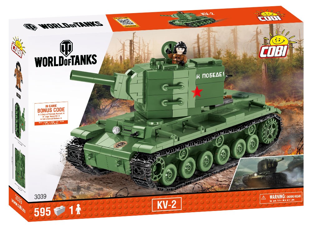 klocki Small Army WOT KV-2