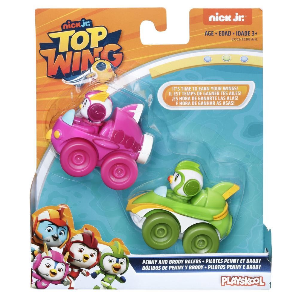 Figurka z pojazdem Top Wing Brody and Penny Racers