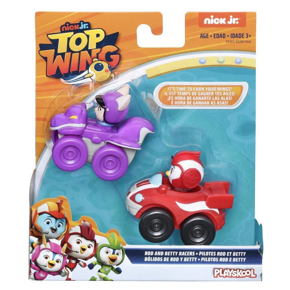 Figurka z pojazdem Top Wing Rod and Betty Racers