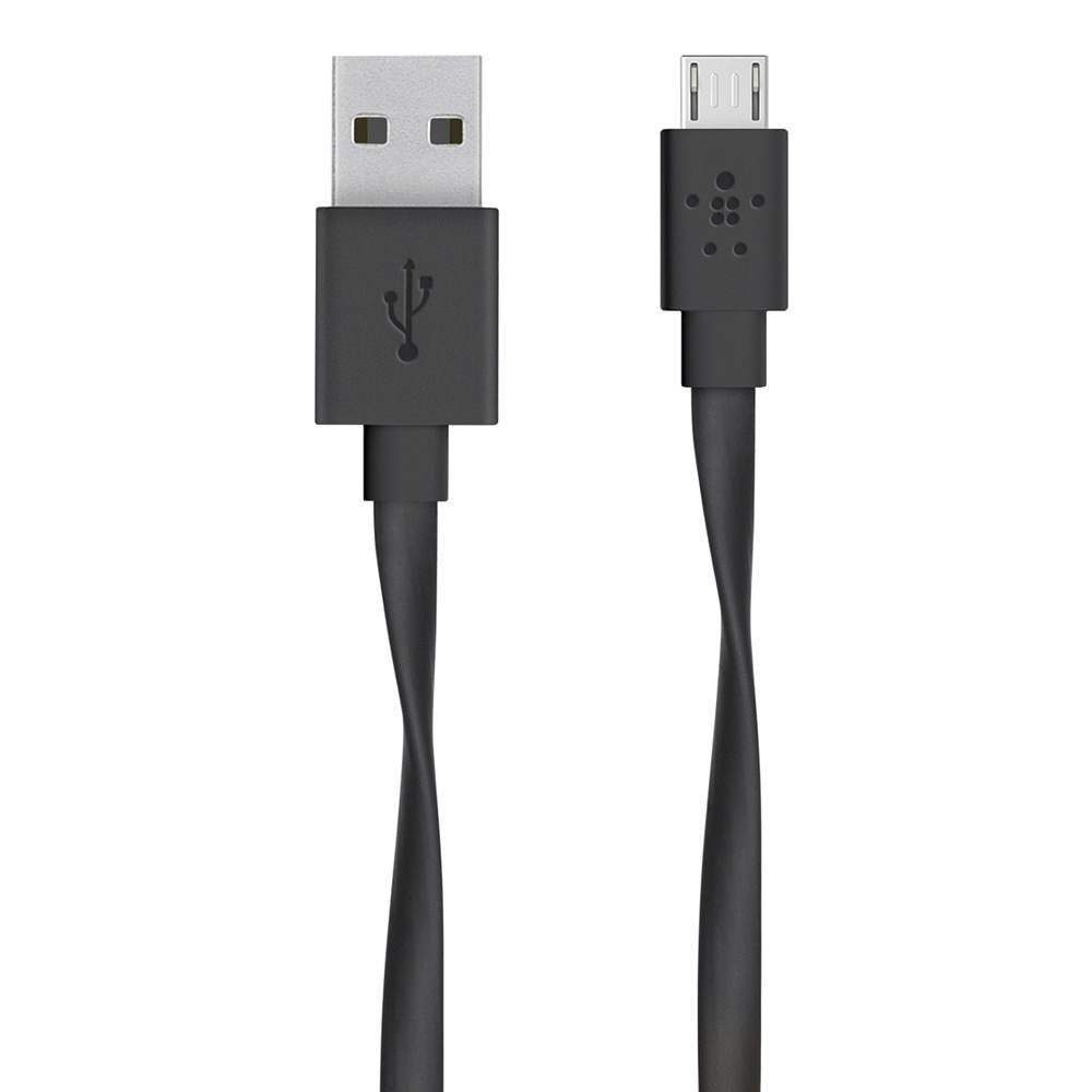 Kabel 2.4A MicroUSB czarny