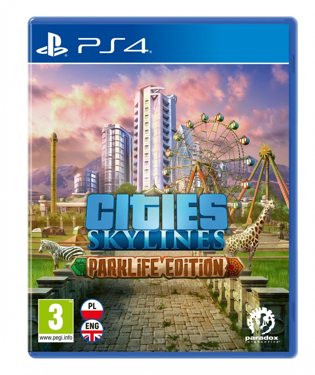 Gra PS4 Cities Skylines Parklife Edition