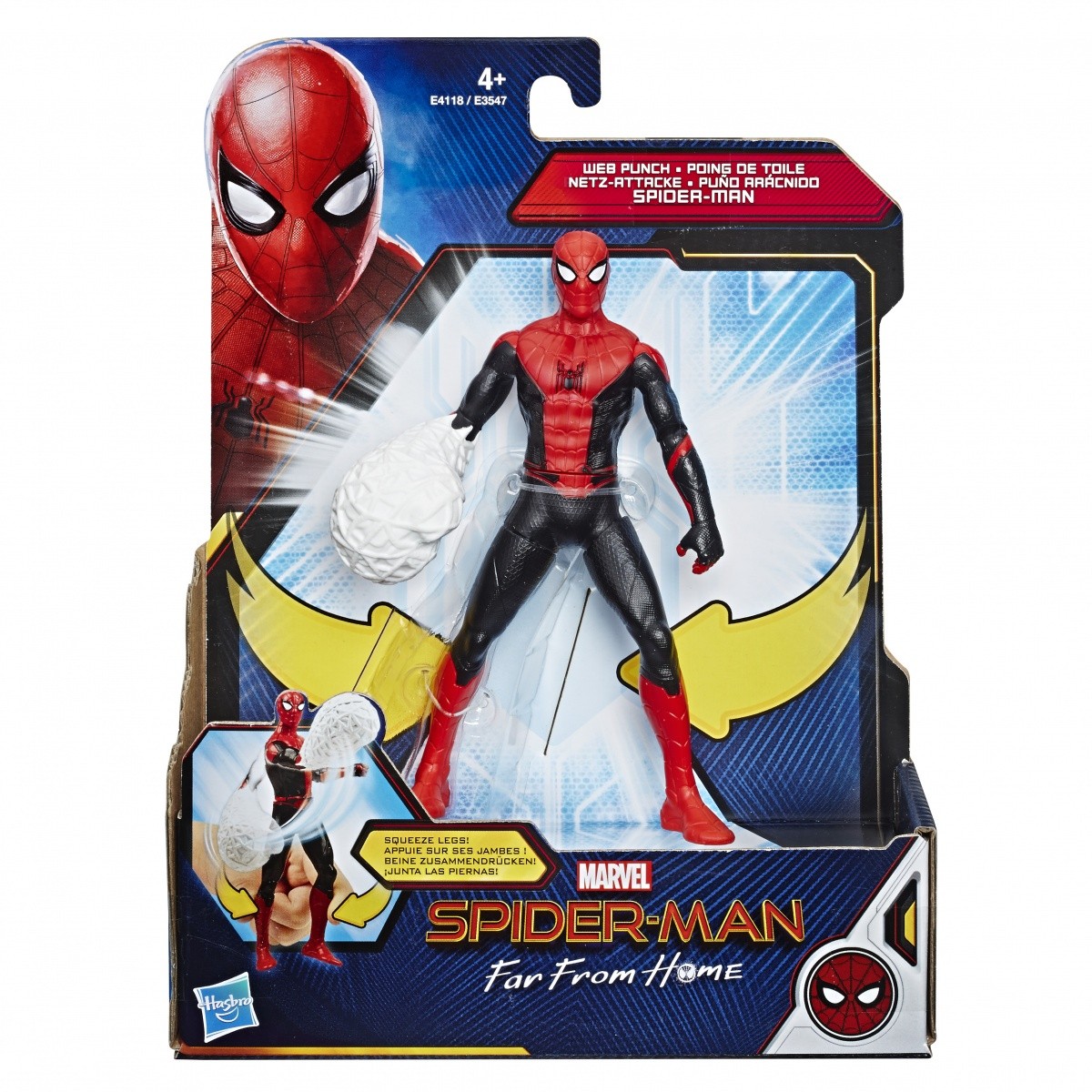 Figurka z akcesoriami Marvel Web Punch Spider-Man