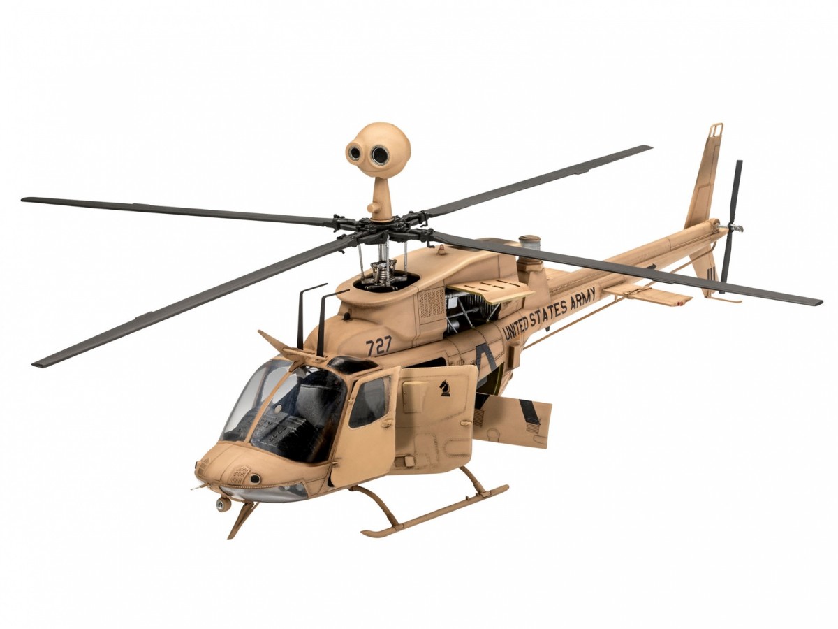 Model plastikowy OH-58 Kiowa 