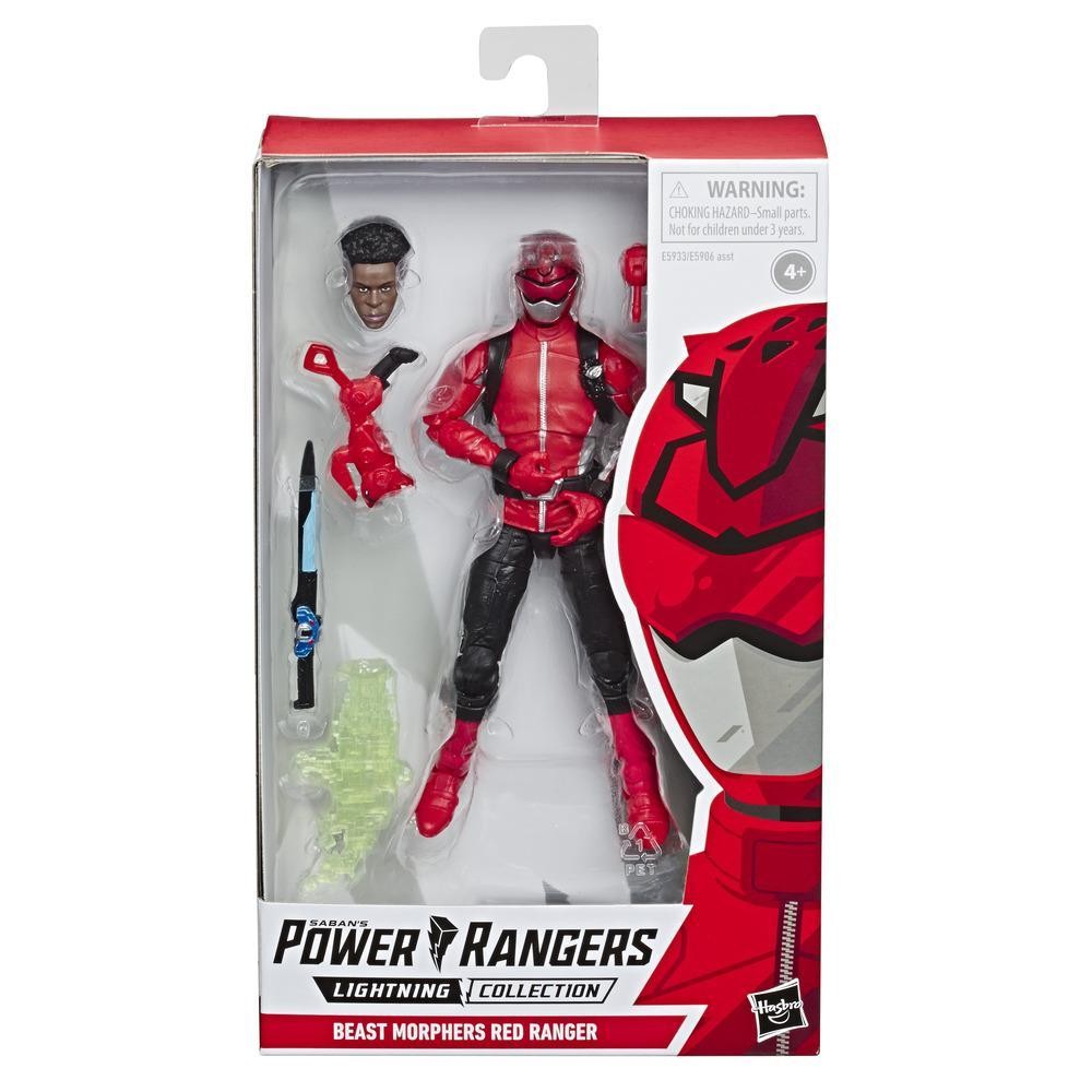 Figurka Power Rangers Lightning Collection Beast Morphers Czerwony