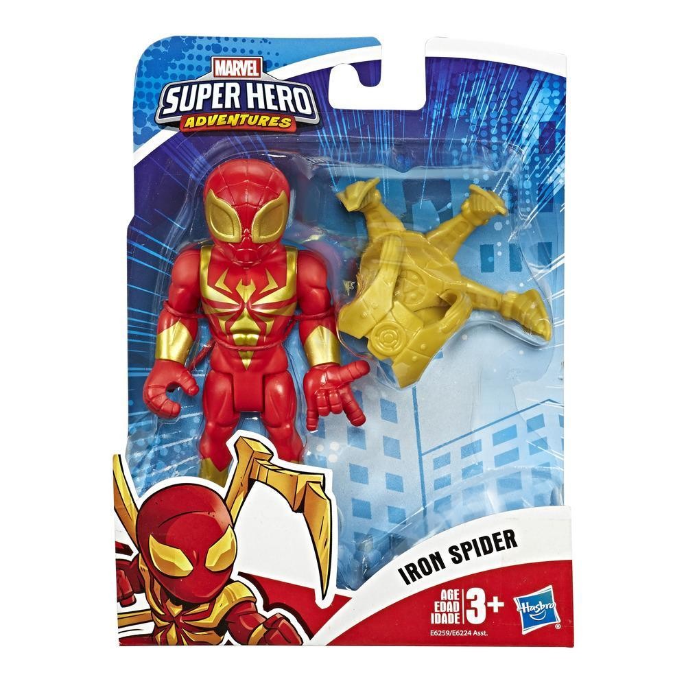 Figurka podstawowa Mini Iron Spider Super Hero Adventures