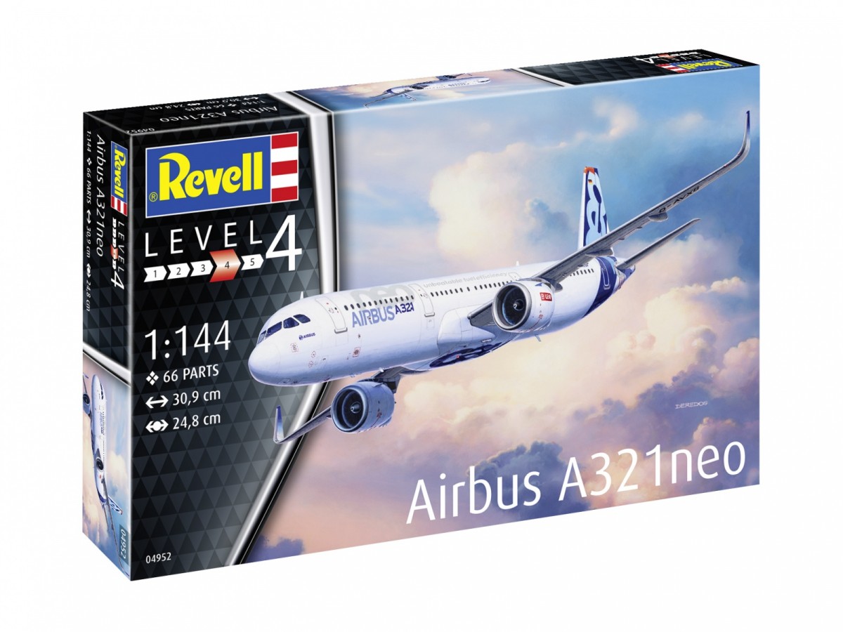 Model plastikowy samolot Airbus A321 Neo 