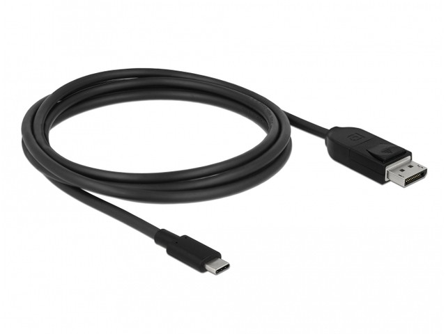 Kabel USB-C -> DisplayPort M/M 1,5m (Thunderbolt 3/Displayport   alternate mode) 8K 60Hz