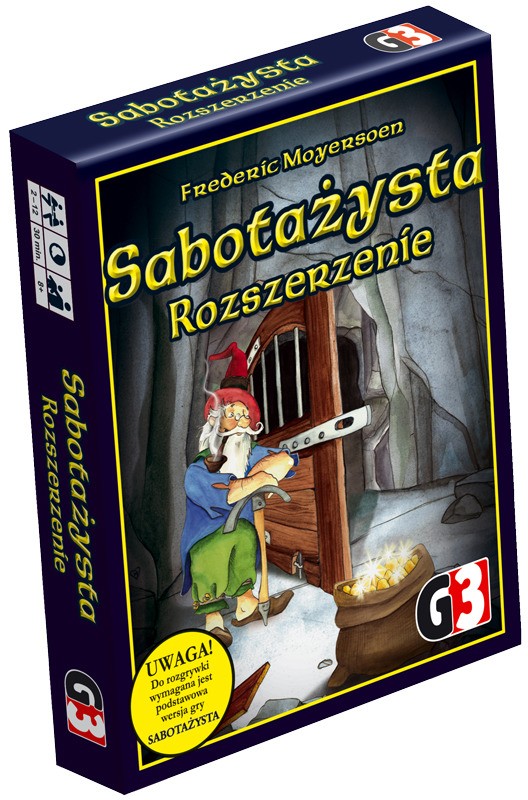 Gra Sabotażysta Rozszerzenie