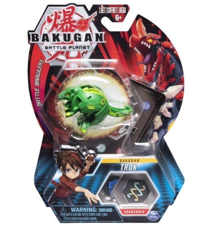 Zabawka interaktywna Bakugan Deluxe 11 Chaser T-Rex