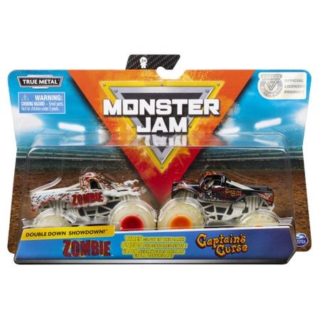 Samochód Monster Jam 1:64 2-pak