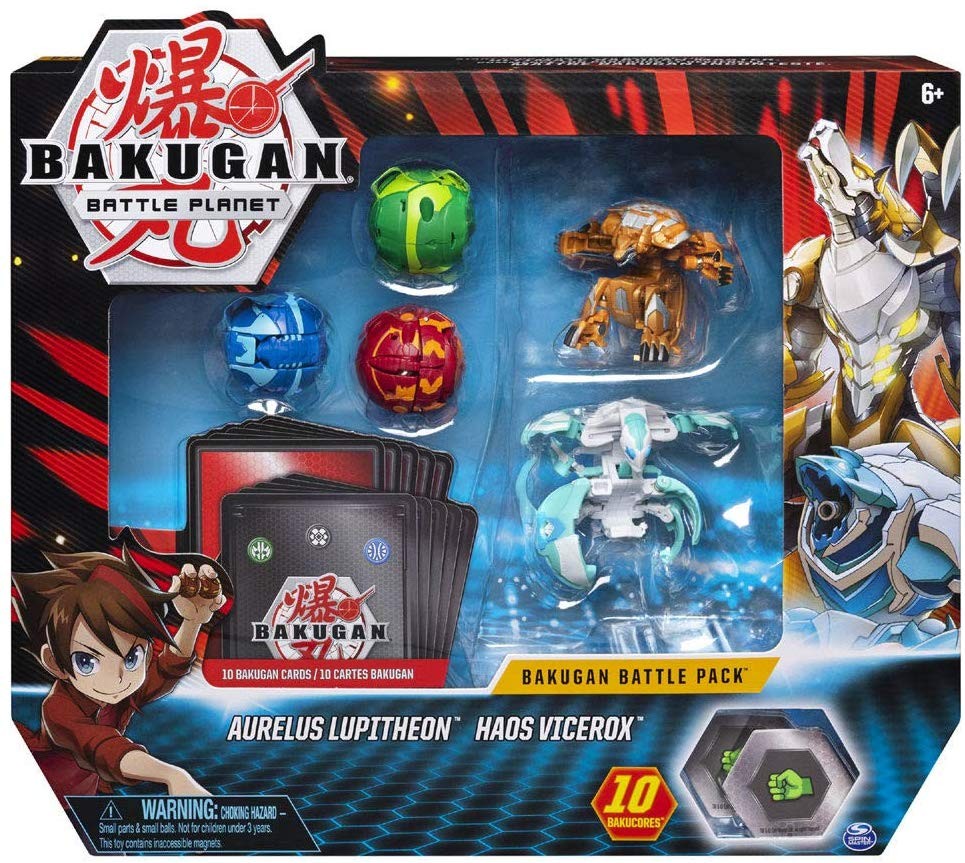 Figurki Bakugan Bitwa zestaw 8 