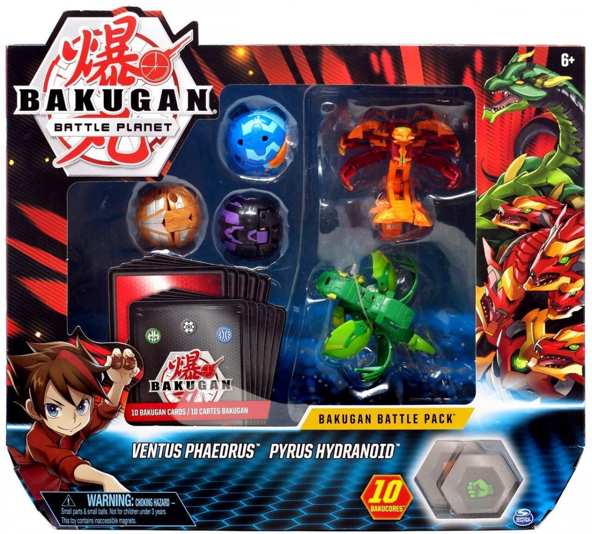 Figurki Bakugan Bitwa zestaw 7 