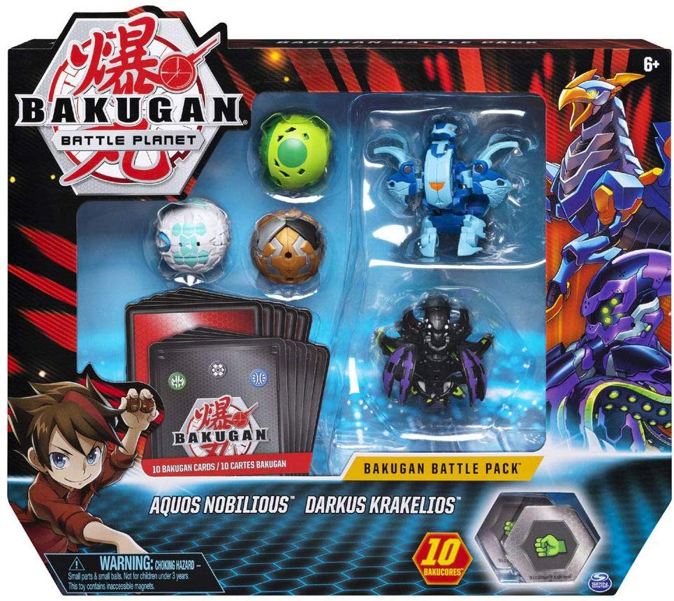 Figurki Bakugan Bitwa zestaw 9 