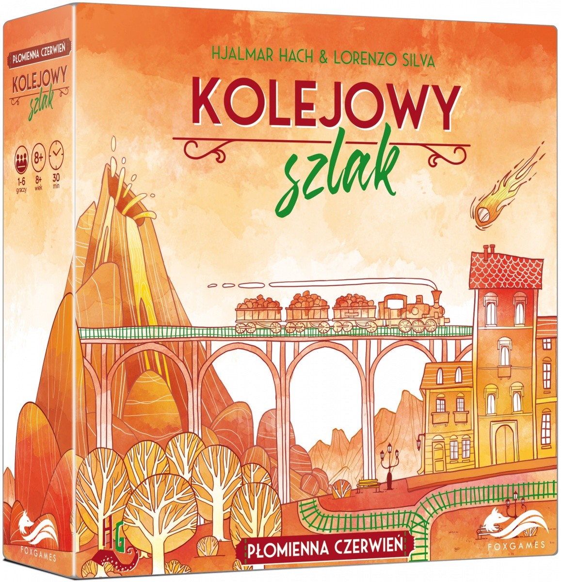 Gra Kolejowy Szlak-Płomienna Czerwień