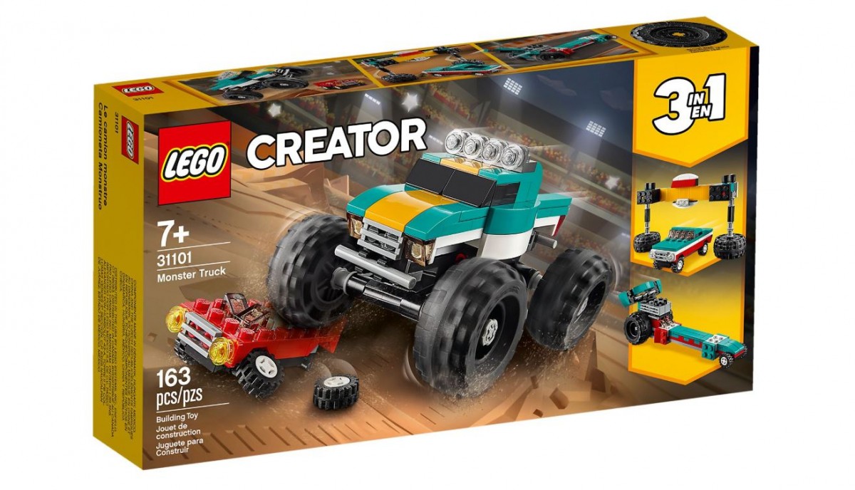 Klocki Creator Monster truck