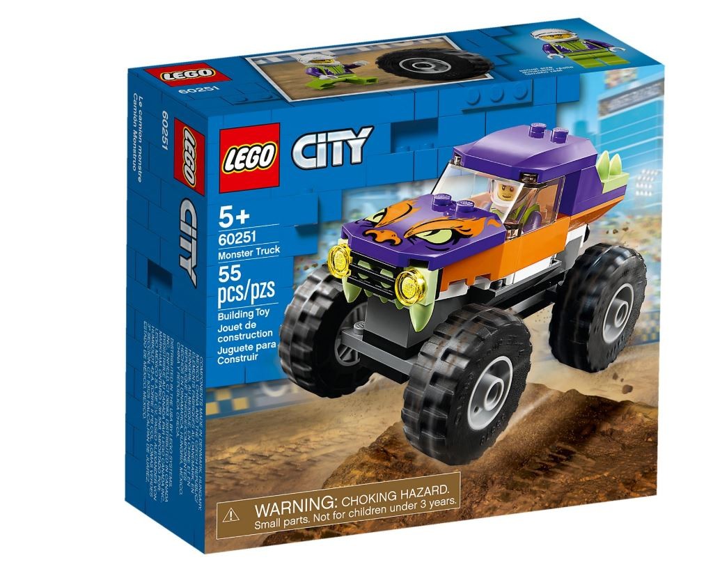 Klocki City Monster truck