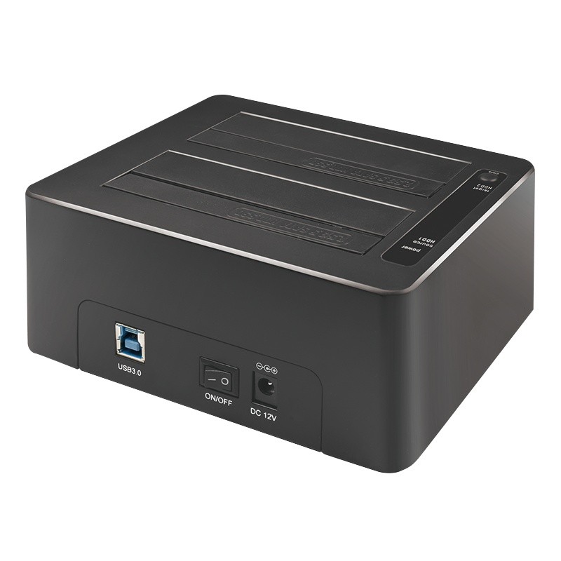 Stacja dokująca USB 3.0 dla 2 x 2.5/3.5 cala SATA HDD/SDD 