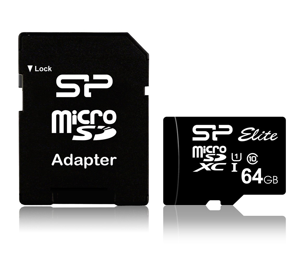 Karta pamięci microSDXC Elite 64GB CLASS 10 + adapter