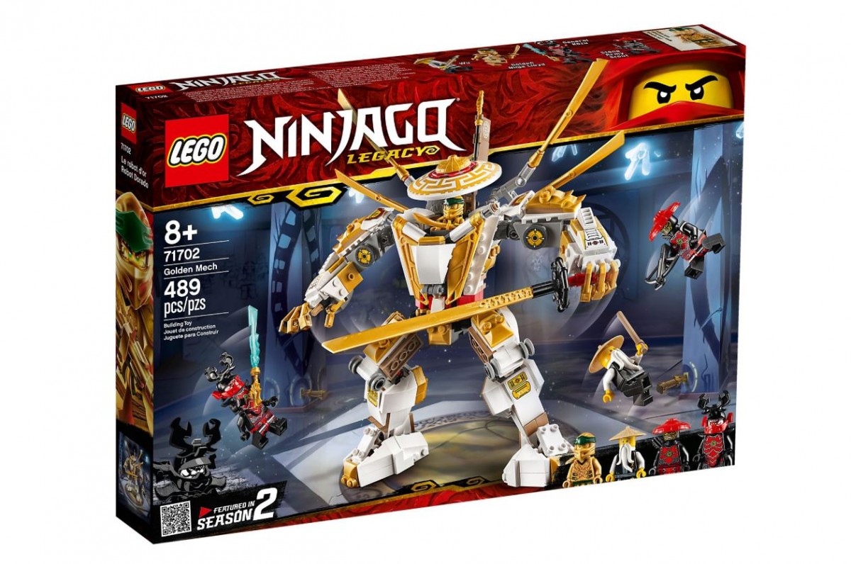 Klocki Ninjago Złota zbroja