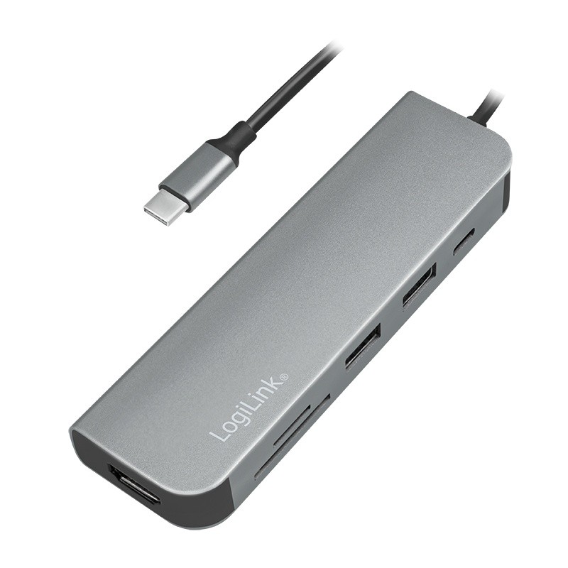 Hub Wielofiunkcyjny USB-C Czytnik kart HDMI PD 