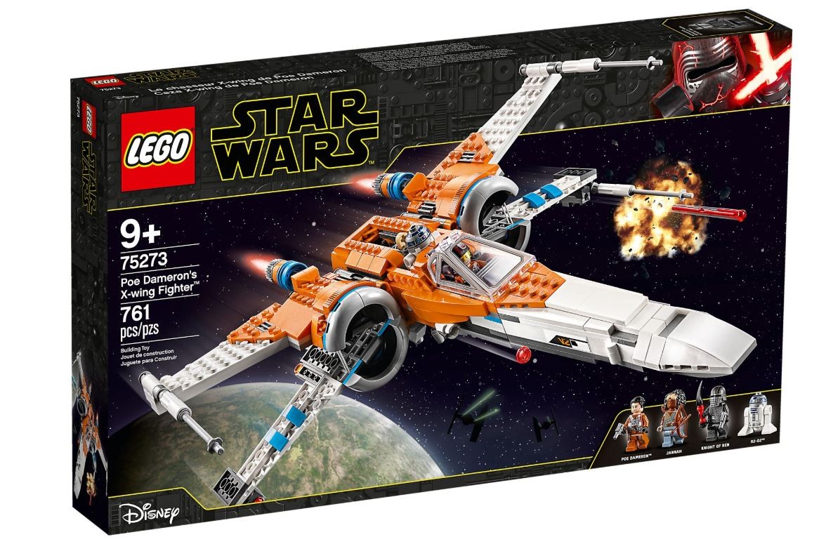 Klocki Star Wars Myśliwiec X-Wing Poe Damerona