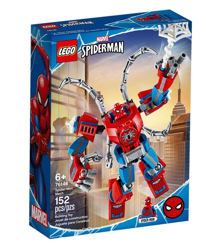 Klocki Super Heroes Mech Spider-Mana