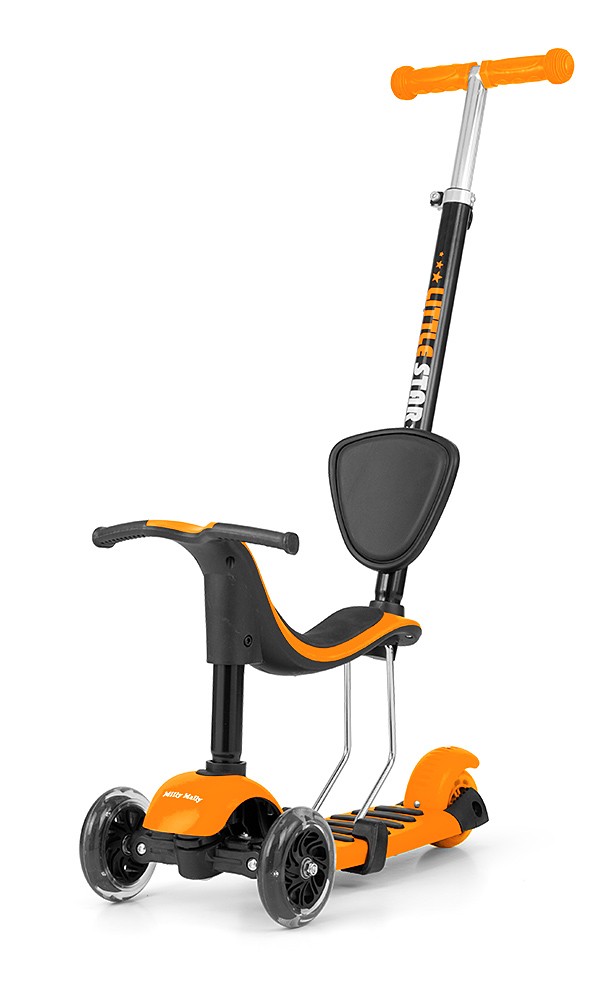 Hulajnoga Scooter Little Star Orange