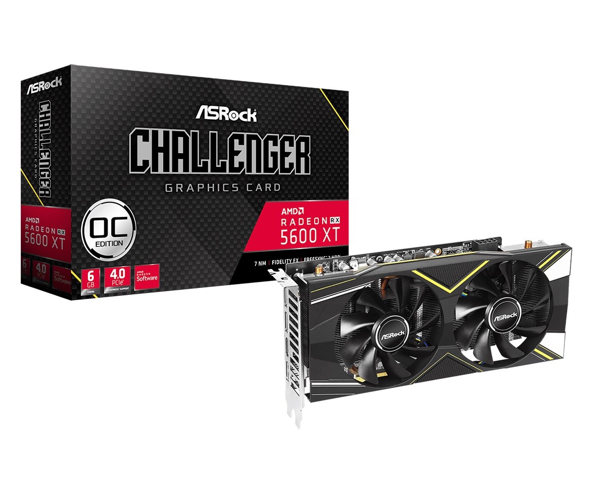 Karta graficzna Radeon RX 5600 XT Challenger D 6G OC 192bit GDDR6 HDMI/3DP