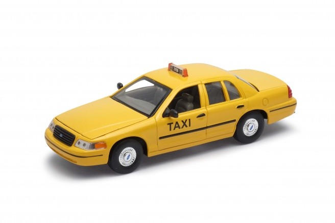 Model kolekcjonerski 1999 Ford Crown Victoria Taxi