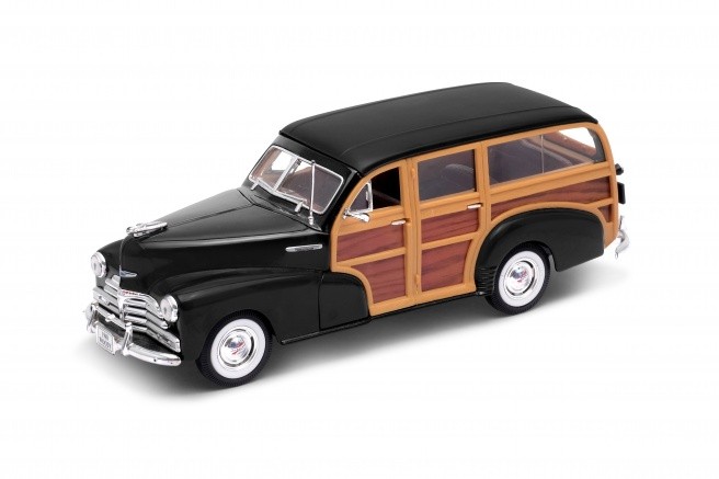 Model kolekcjonerski 1948 Chevrolet Fleetmaster, czarny