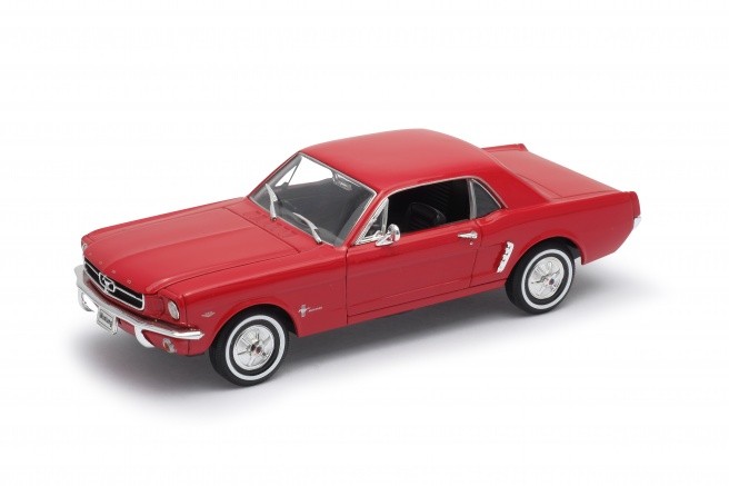 Model kolekcjonerski 1964-1/2 Ford Mustang Coupe, czerwony