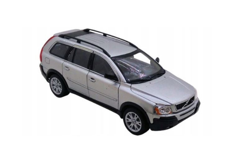 Model kolekcjonerski Volvo XC90, srebrny 