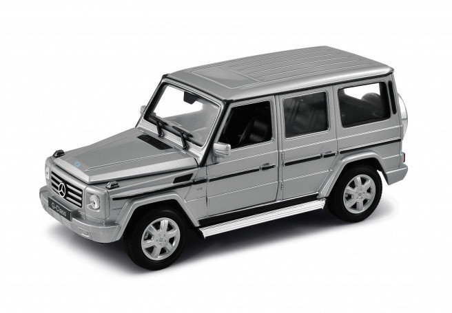 Model kolekcjonerski Mercedes-Benz G-Class, srebrny