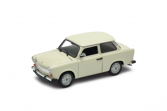 Model kolekcjonerski Trabant 601, kremowy 