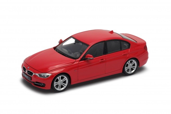 Model kolekcjonerski BMW 335i, czerwony 