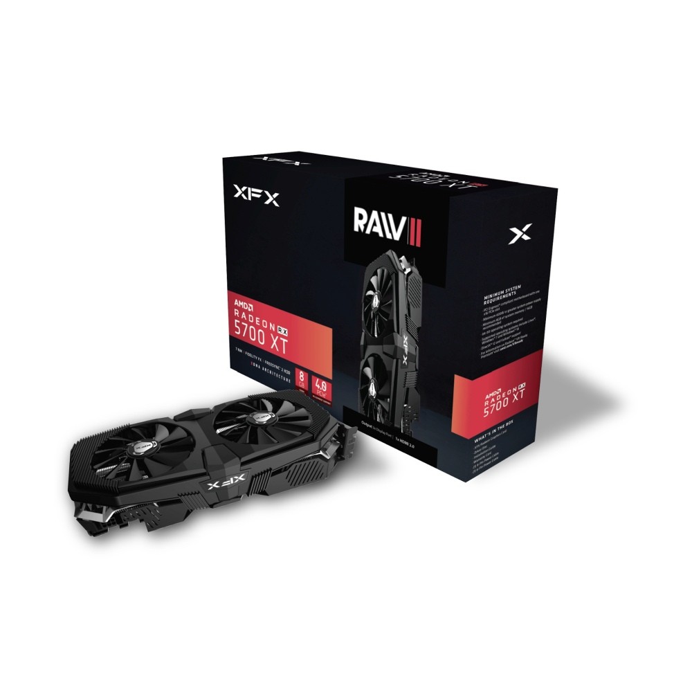 Karta graficzna Radeon RX 5700 XT RAW II 8GB GDDR6 (3x DP HDMI) 