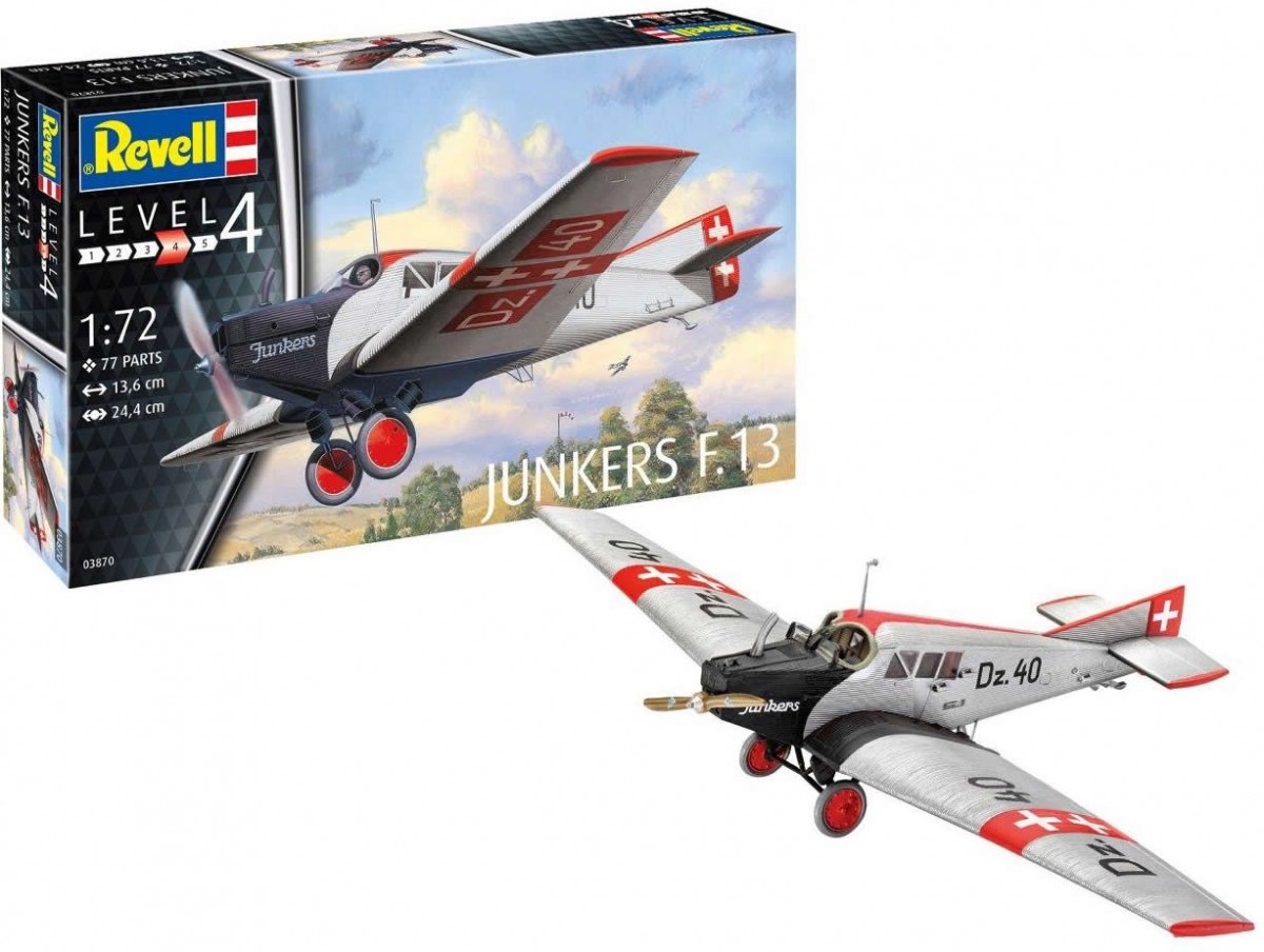 Model do sklejania Junkers F.13 