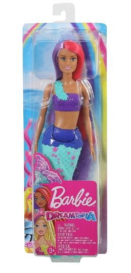 Lalka Barbie Dreamtopia Syrena 2 Lalka turkusowy ogon