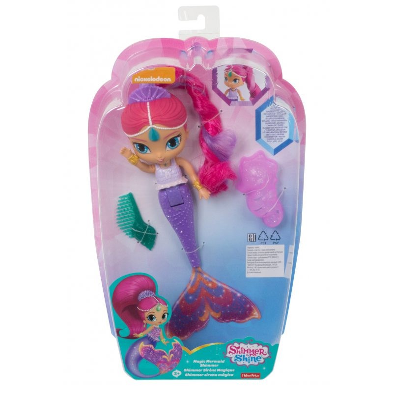 Lalka Syrenka Zmiana koloru Shimmer i Shine