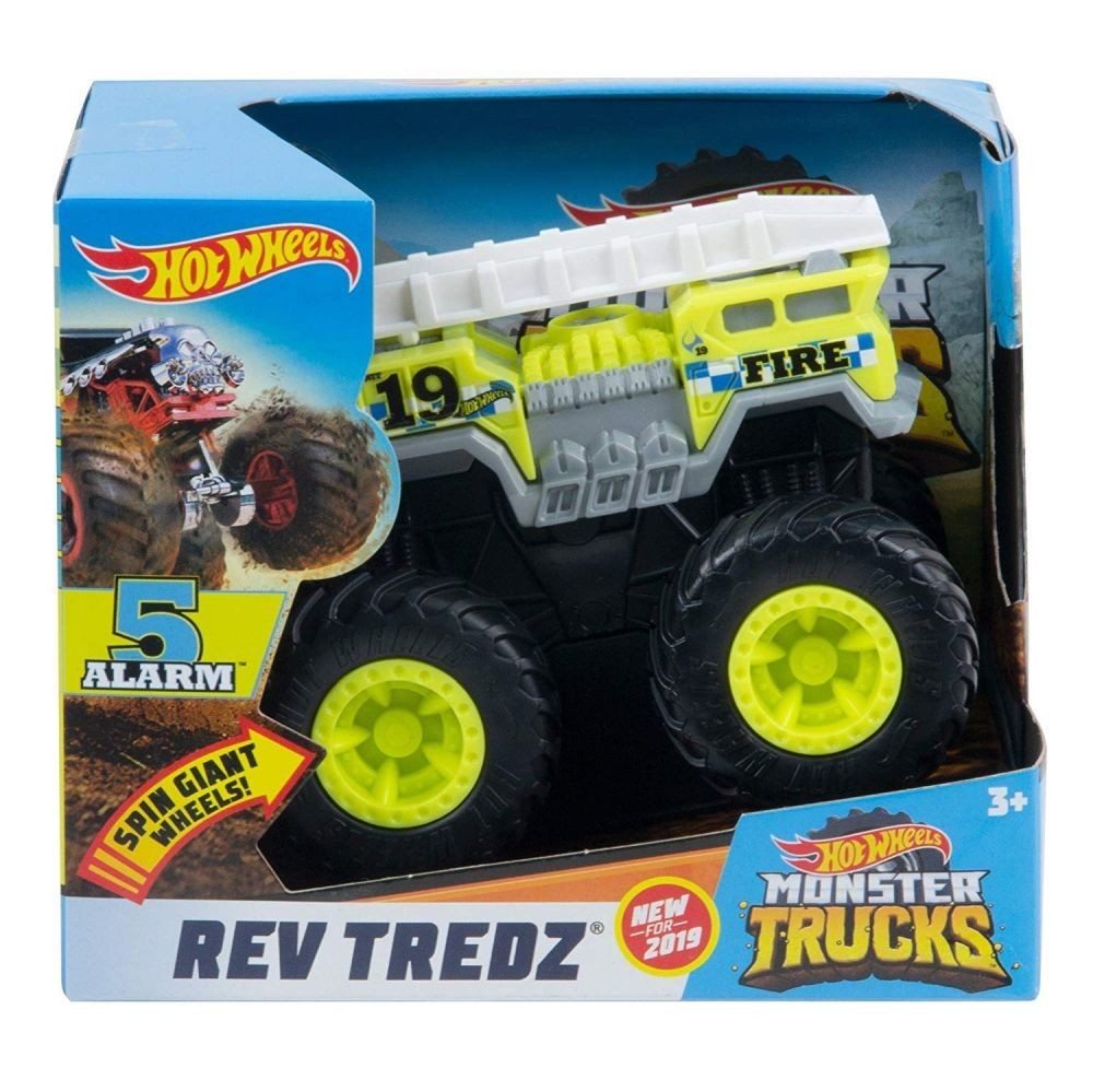 Pojazd Monster Trucks Rev Tredz 1:43 5 Alarm Vehicle