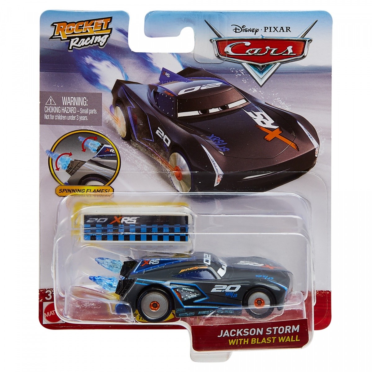 Pojazd Cars Rocket Racing Jackson Storm