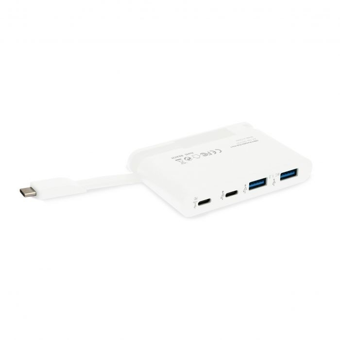 Przenośny koncentrator USB-C 4-in-1